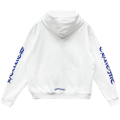 Chrome Hearts 1988 Vertical Logo Zip Up Hoodie