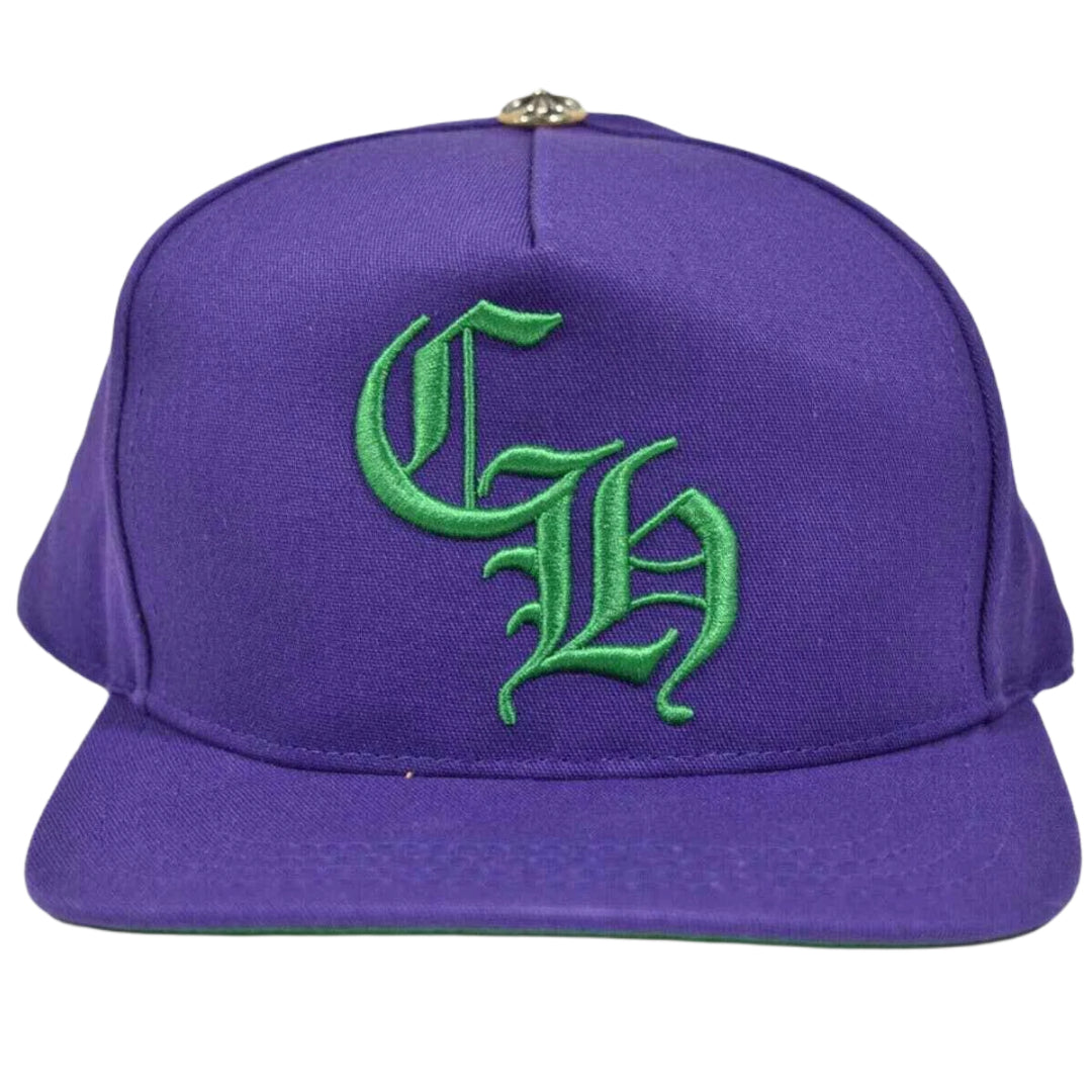 Chrome Hearts CH Baseball Hat Purple/Green