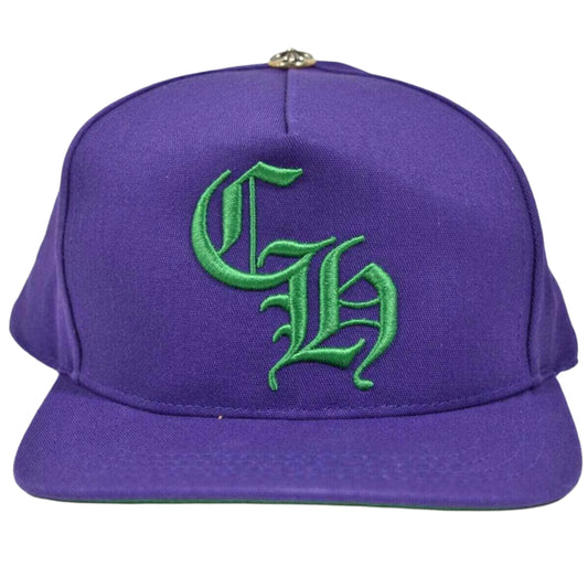 Chrome Hearts CH Baseball Hat Purple/Green