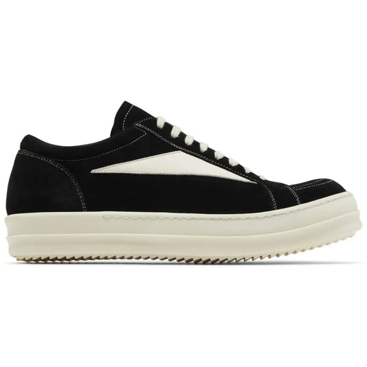 Rick Owens Vintage Sneaks Suede Black Milk