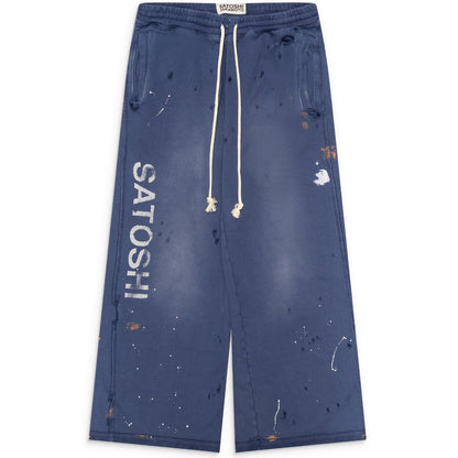 Satoshi Nakamoto Luke Fleece Sweatsuit Blue