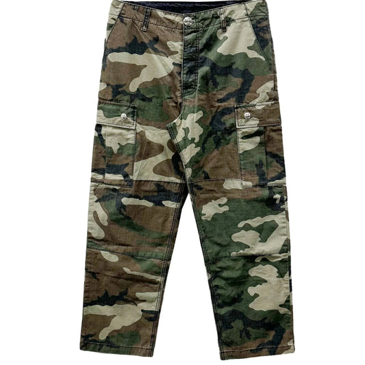 Chrome Hearts Camouflage Ripstop Cargo Pants