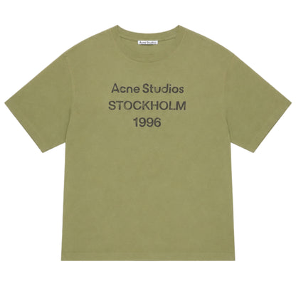 Acne Studios Distressed Logo-Print Tee