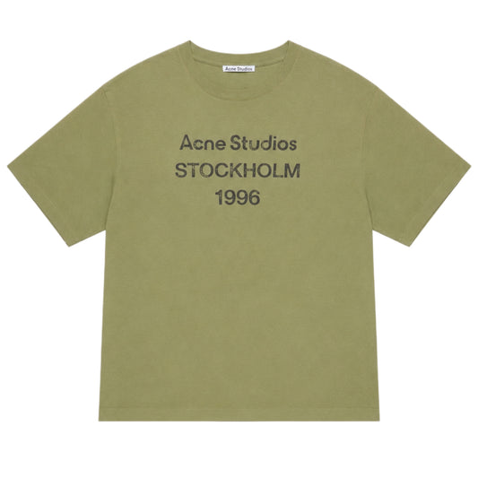 Acne Studios Distressed Logo-Print Tee