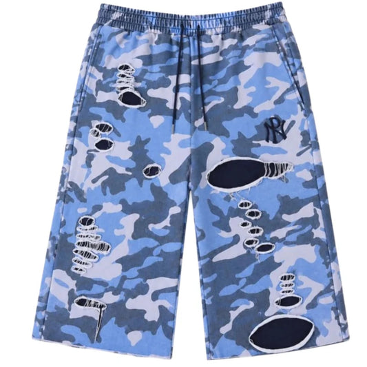 Noublie Pas Blue Adam Sandler 3/4 Shorts