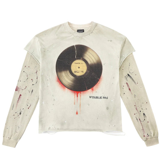 Noublie Pas Broken Records Thermal Tee