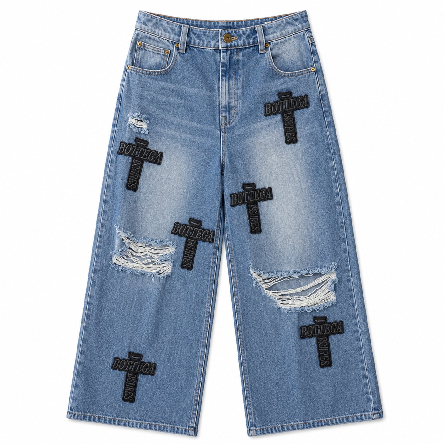 Bottega Desires Holy Grail Denim Pants