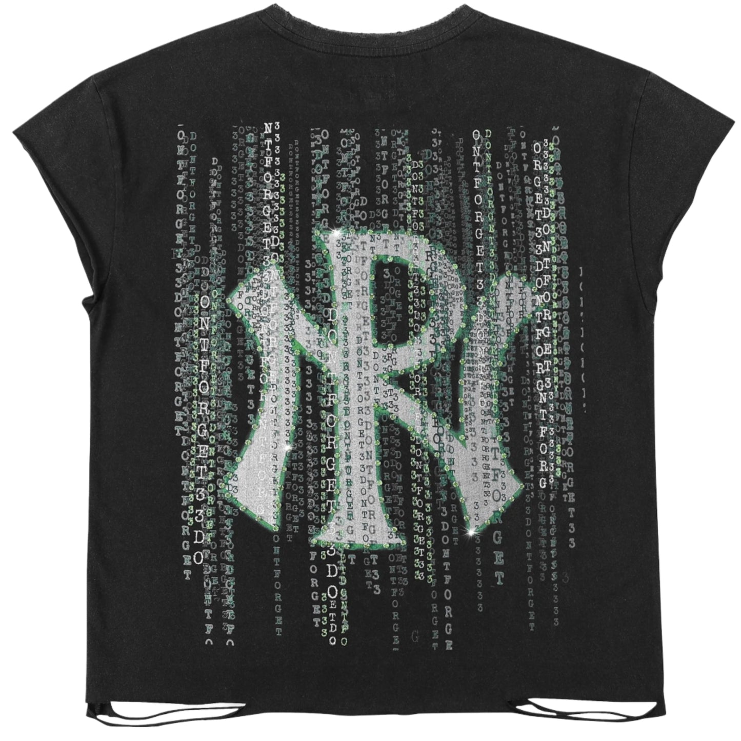 Noublie Pas Matrix Sleeveless Tee