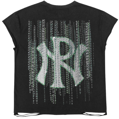 Noublie Pas Matrix Sleeveless Tee