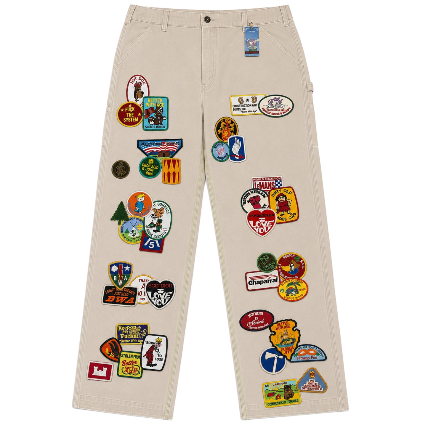 Better With Age Gentlemen Patch Jeans
