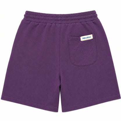 Free Refills Purple World Shorts