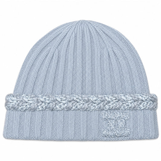 Chanel Beige CC Cashmere Beanie