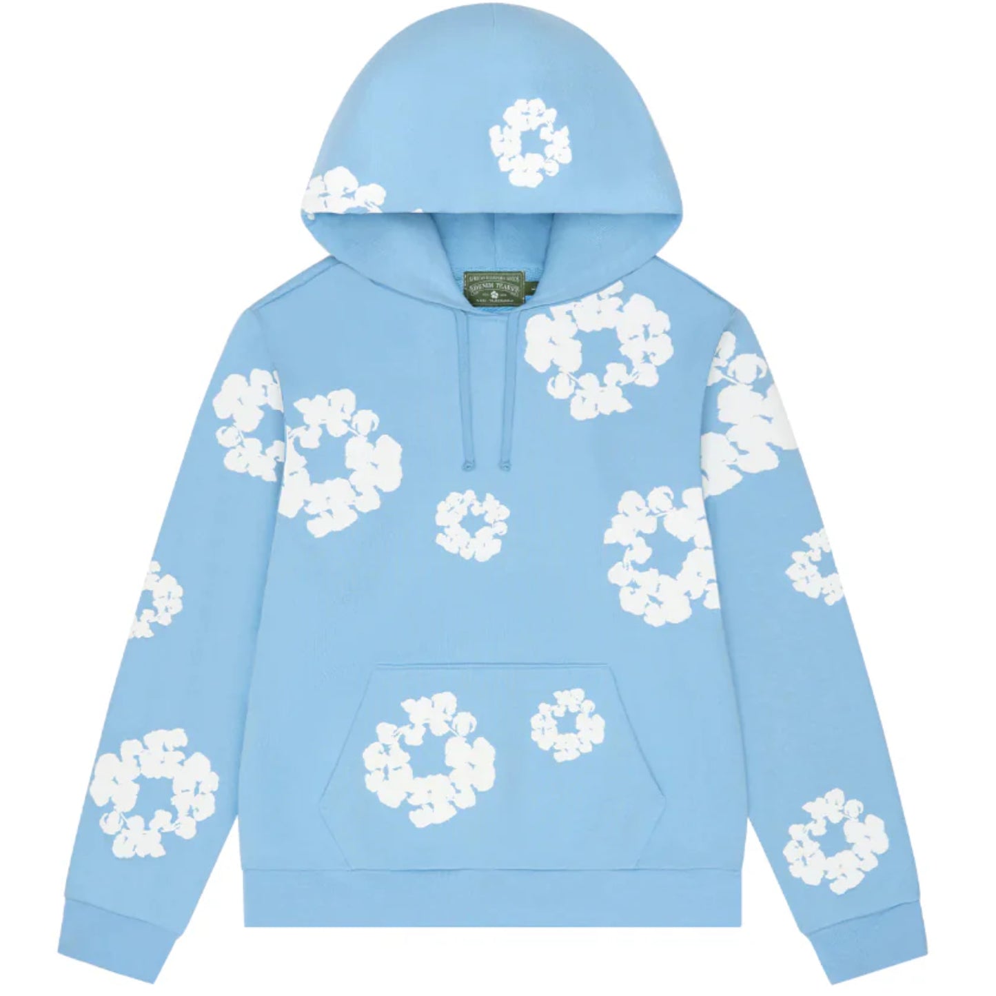 Denim Tears Light Blue Wreath Sweatsuit