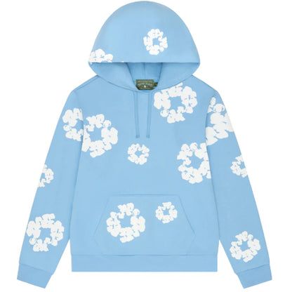 Denim Tears Light Blue Wreath Sweatsuit