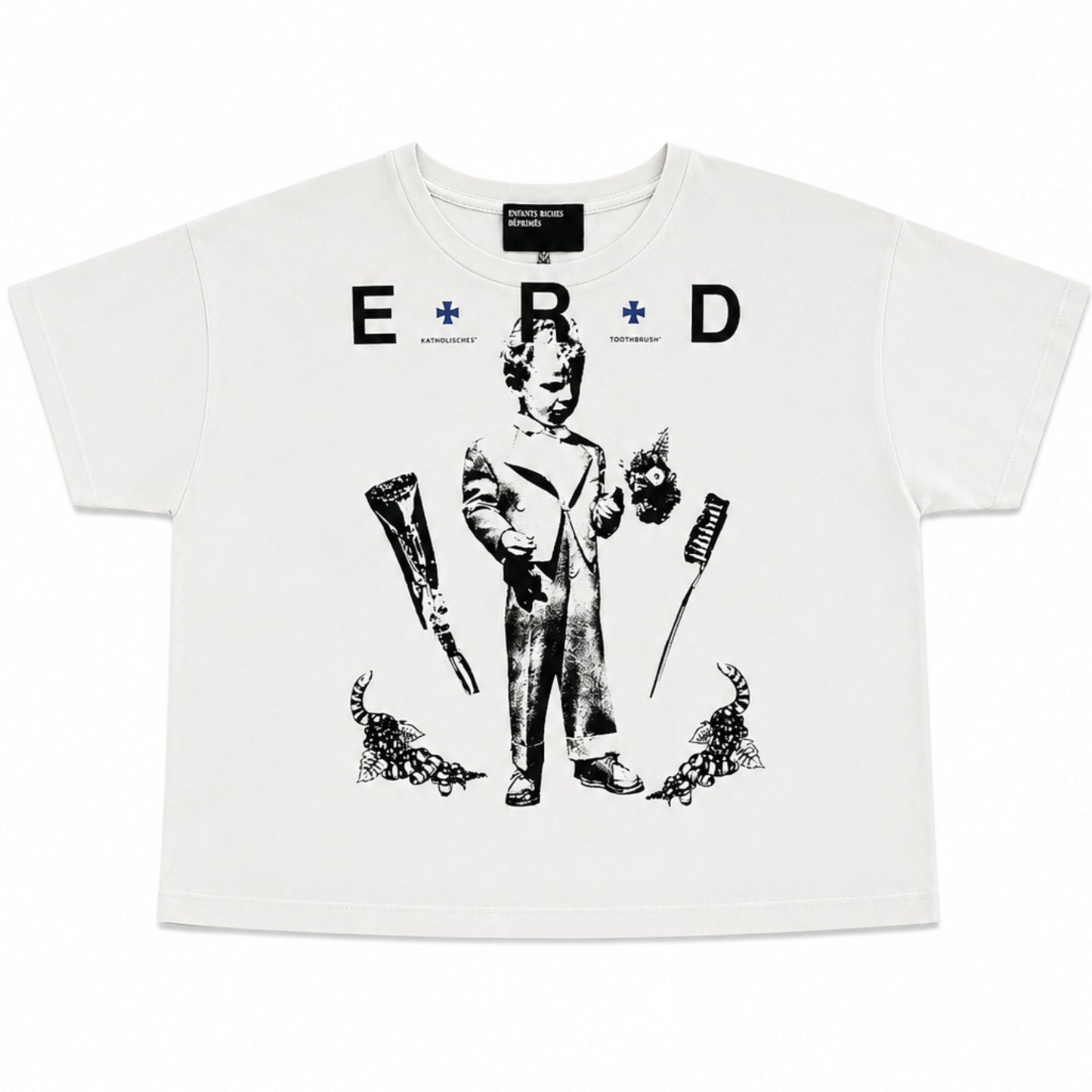 Enfants Riches Deprimes Katholisches Toothbrush Tee