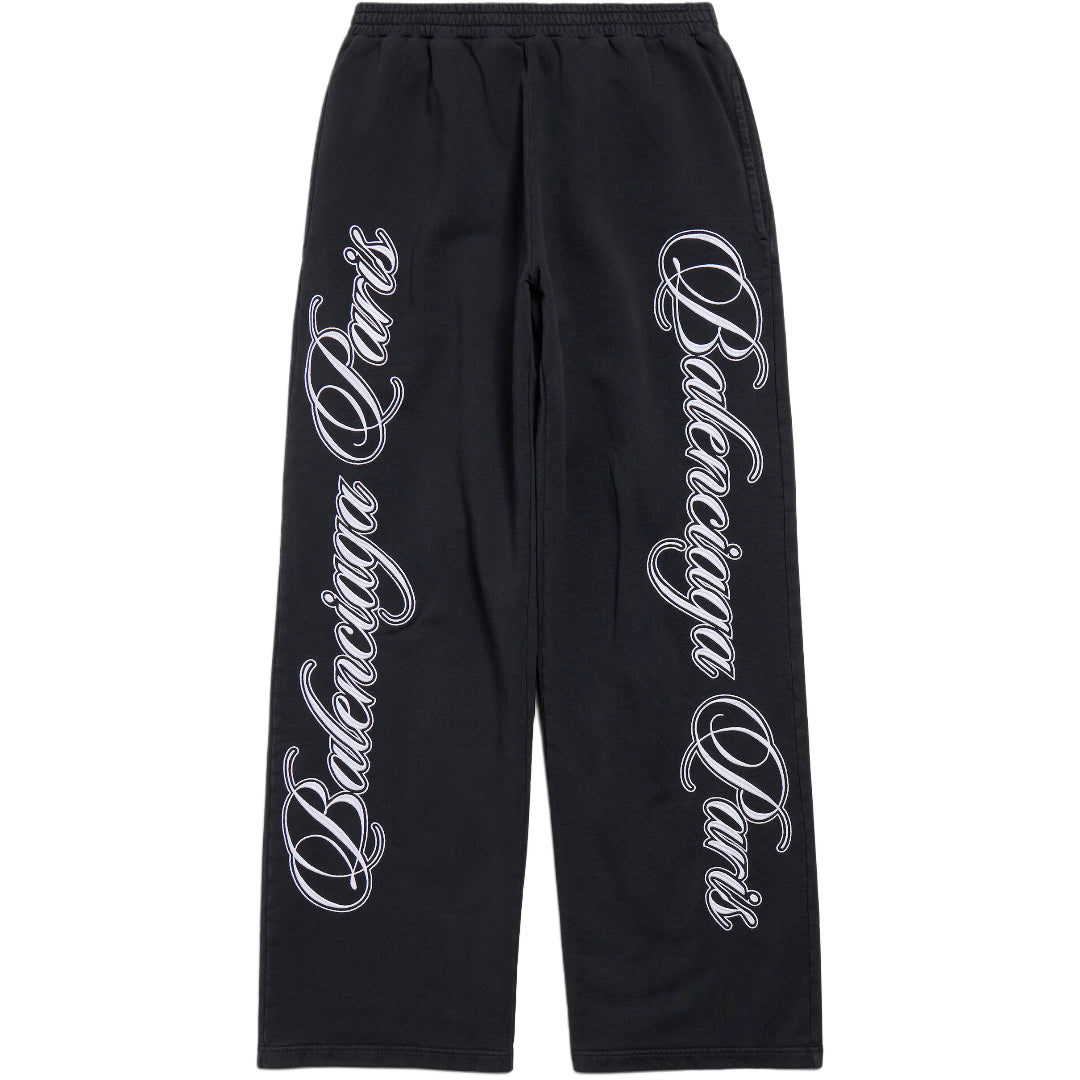 Balenciaga Cursive Baggy Sweatpants