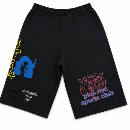 Plus+ Sports Club 3/4 Shorts