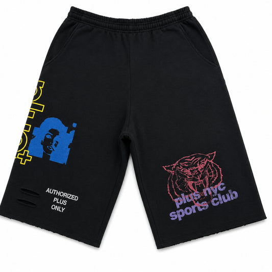 Plus+ Sports Club 3/4 Shorts