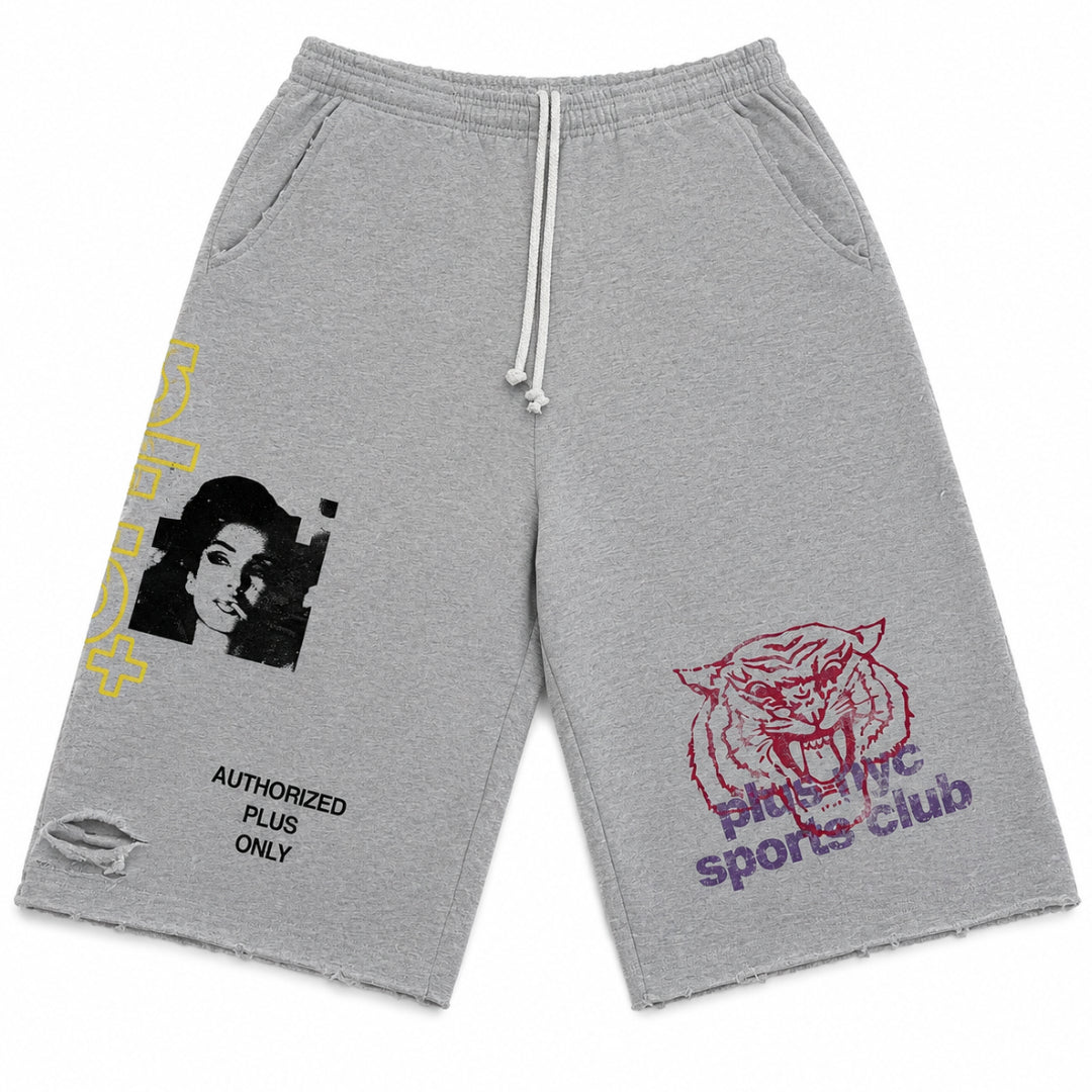 Plus+ Sports Club 3/4 Shorts