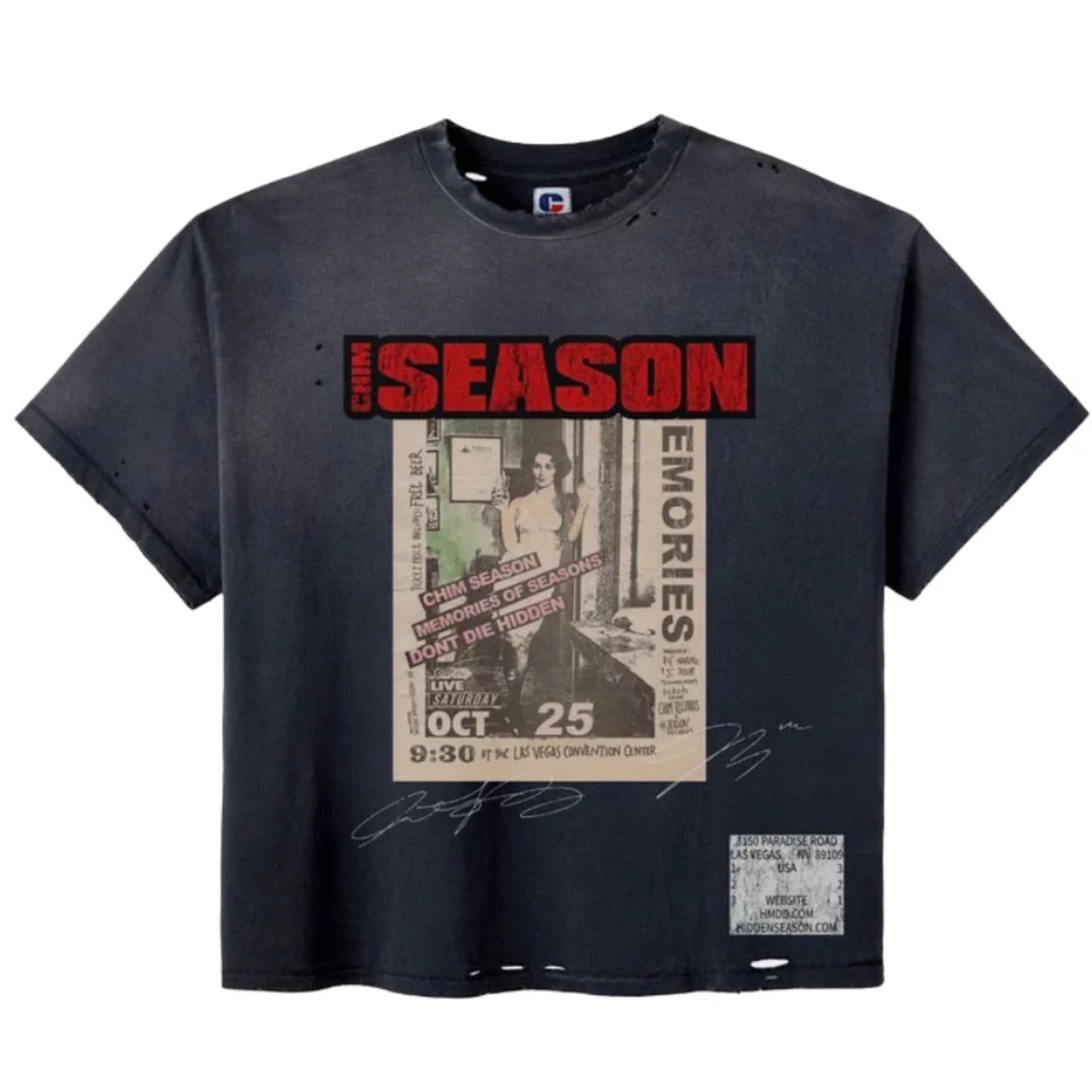 Happy Memories Don't Die HMDD Chim Season Tee