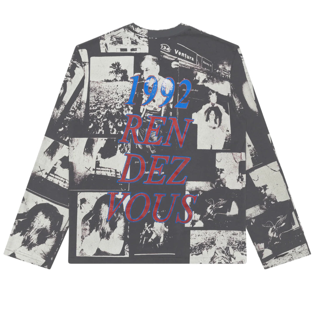 Better With Age Sable All Over Print Long Sleeve Tee