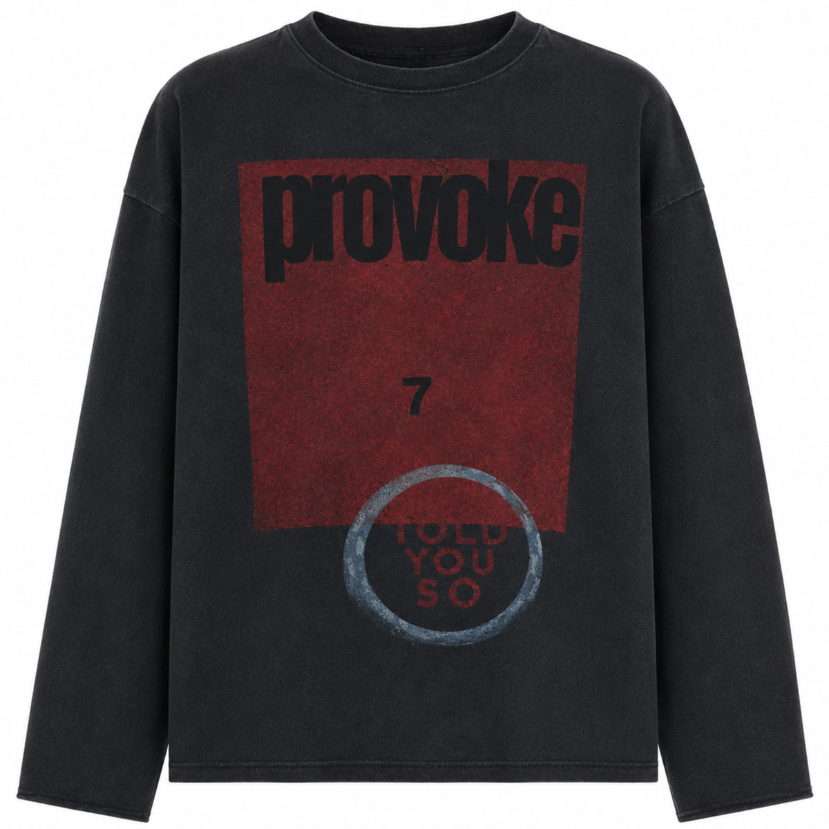 Astrum Provoke Black Long Sleeve Tee