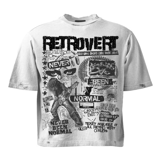 Retrovert Rhinestone Rockstar Tee