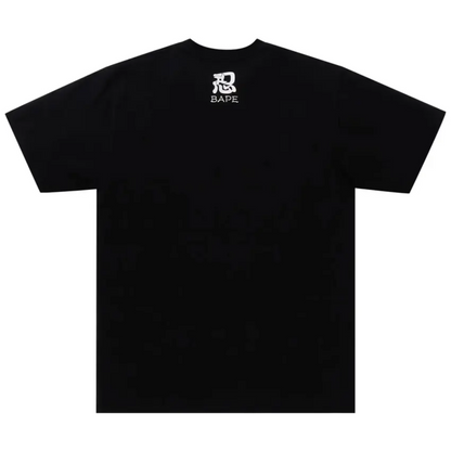 Bape Ninja College Tee Black