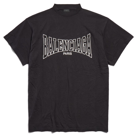 Balenciaga Logo Printed Tee