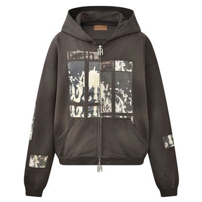 Birth of Royal Child Flash Light Hoodie in Black