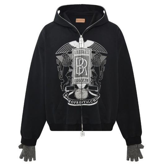 Birth of Royal Child Royce Crown Hoodie