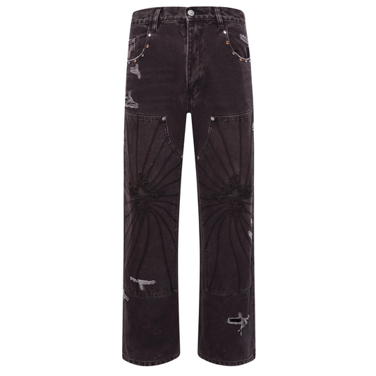 Birth of Royal Child Bijou Fading Cargo Pants