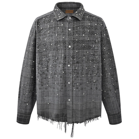 Birth of Royal Child 20K Diamond Pearl Shirt in Black