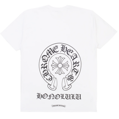 Chrome Hearts Honolulu Exclusive Horseshoe Tee White