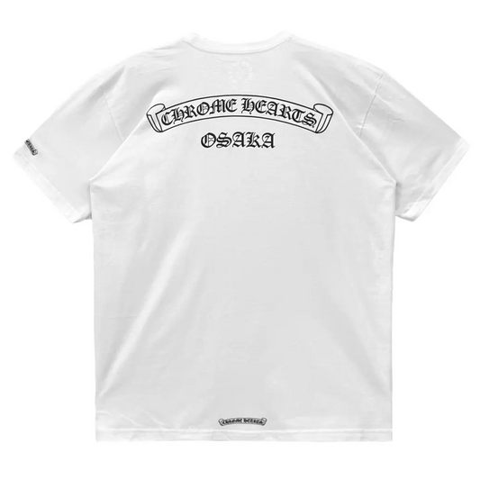 Chrome Hearts Osaka Exclusive Scroll Tee White
