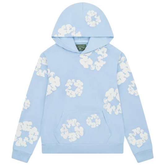 Denim Tears The Cotton Wreath Hoodie Powder Blue