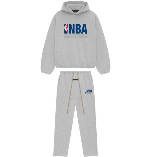 Fear of God Essentials NBA Sweatsuit Heather Grey
