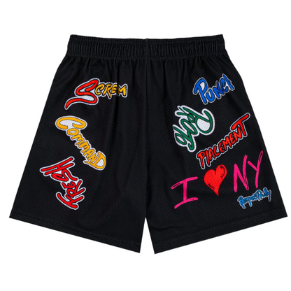 Eric Emanuel x Matty Boy EE Shorts Black/Blue