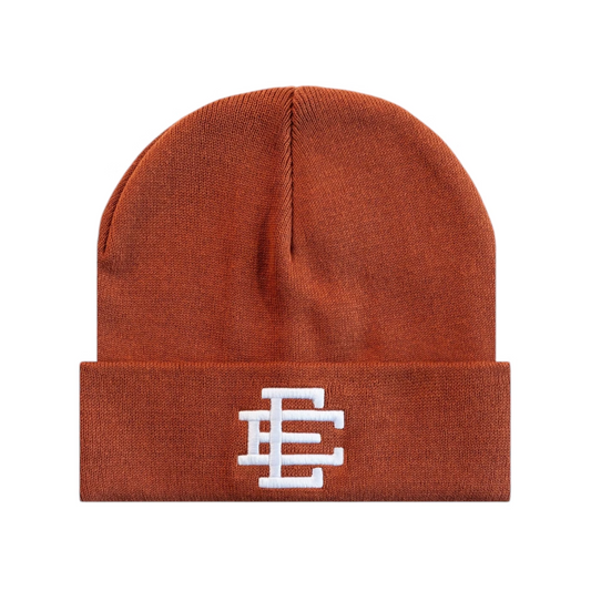 Eric Emanuel EE Beanie Brown White