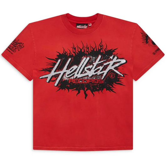 Hellstar Records Tee Red