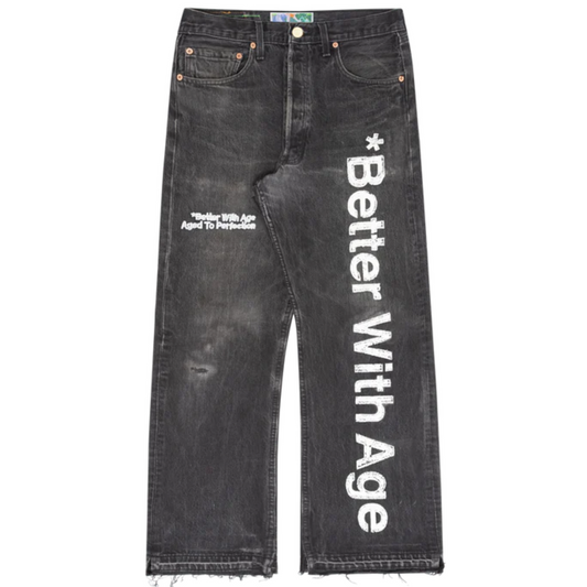 Better With Age In Case You Forgot Black Denim Jeans