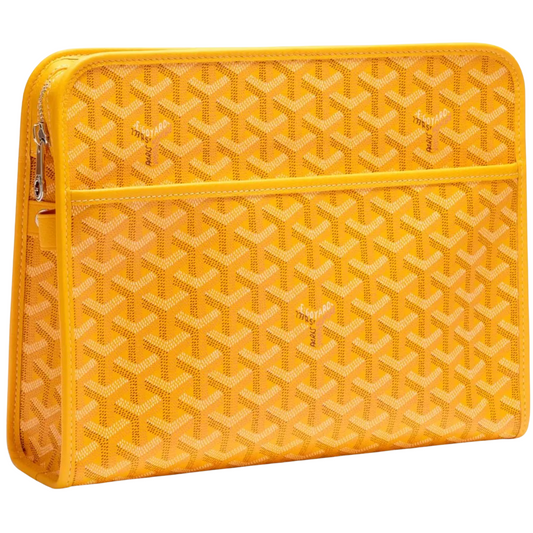 Goyard Jouvence Toiletry Bag GM Yellow