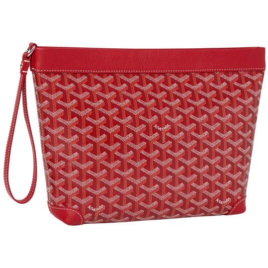 Goyard Conti Pouch Red