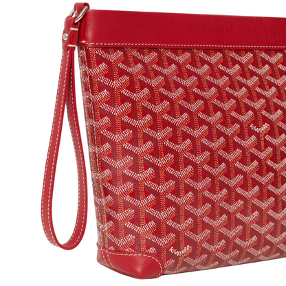 Goyard Conti Pouch Red