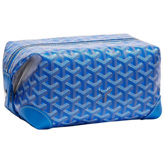 Goyard Bowling 25 Toiletry Bag Sky Blue