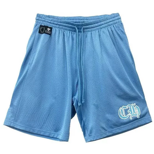 Chrome Hearts Mesh Shorts Blue
