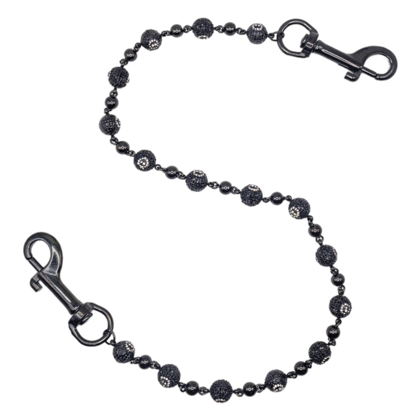 Starchain World Black 8 Ball Wallet Chain