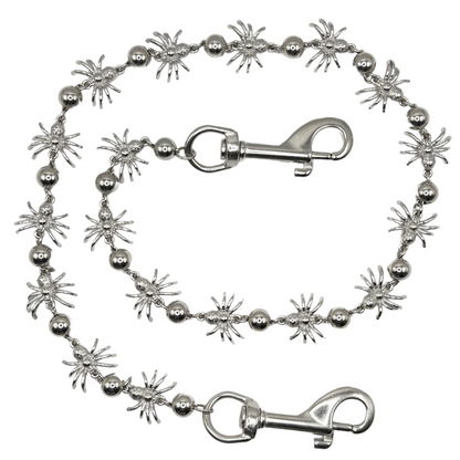 Starchain World Spider Wallet Chain Stoneless
