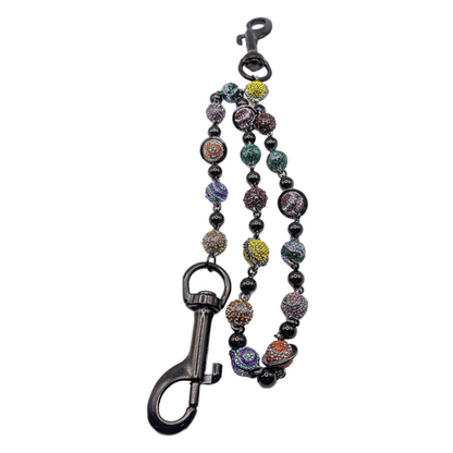 Starchain World Black Planet Wallet Chain Multi-Color