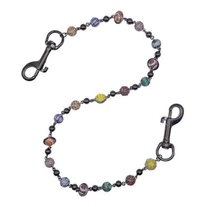 Starchain World Black Planet Wallet Chain Multi-Color